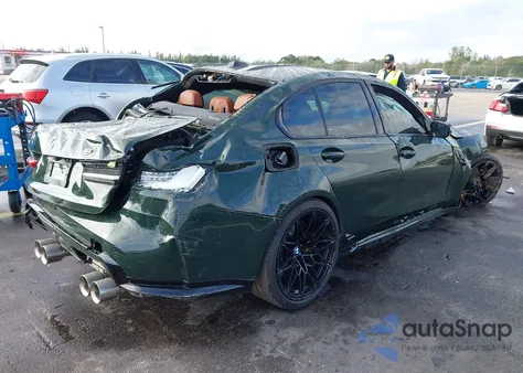 2025 BMW M3 Competition xDrive z USA, uszkodzony, nr VIN WBS33HJ0XSFU68926